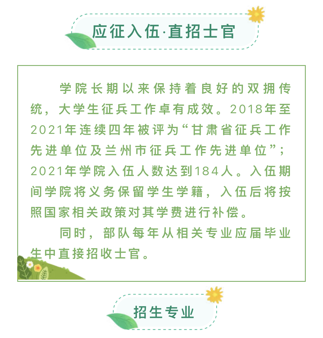 2022年甘肃交通职业技术学院中职升学考试录取招生简介(8) 2022年甘肃交通职业技术学院中职升学考试录取招生简介(8)