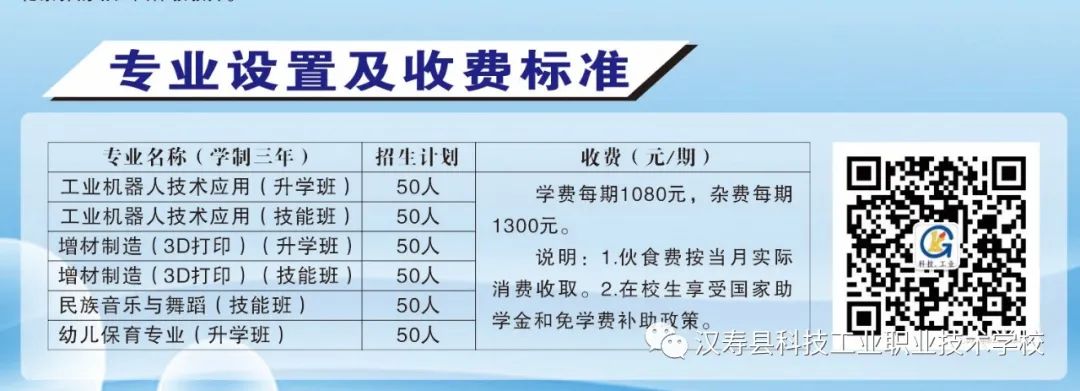 2022年汉寿县科技工业职业技术学校招生简章(图)(8) 2022年汉寿县科技工业职业技术学校招生简章(图)(8)