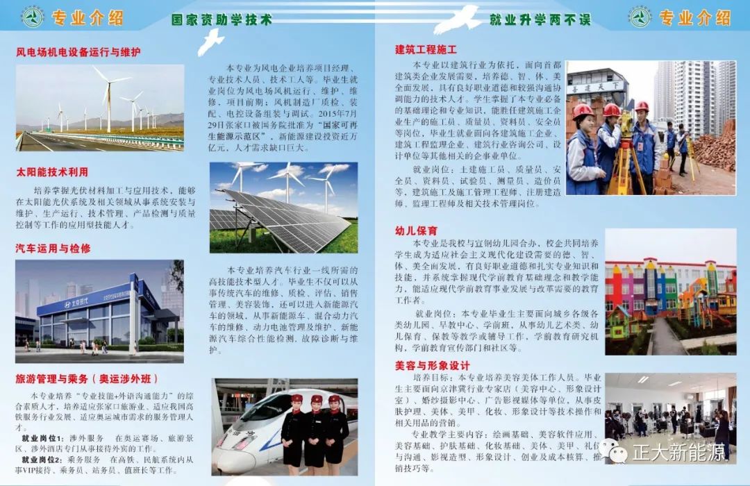 2021年张家口正大新能源中等职业学校招生简章(图)(3) 2021年张家口正大新能源中等职业学校招生简章(图)(3)