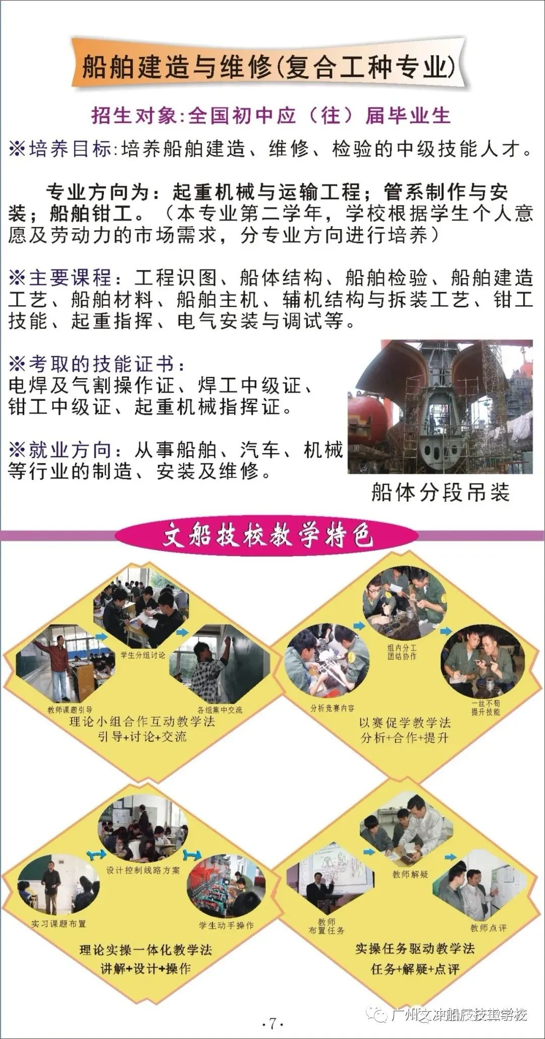 2020年广州文冲船厂技工学校招生简章(图)(8) 2020年广州文冲船厂技工学校招生简章(图)(8)