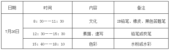 2020年鲁迅美术学院附属中等美术学校招生简章 2020年鲁迅美术学院附属中等美术学校招生简章